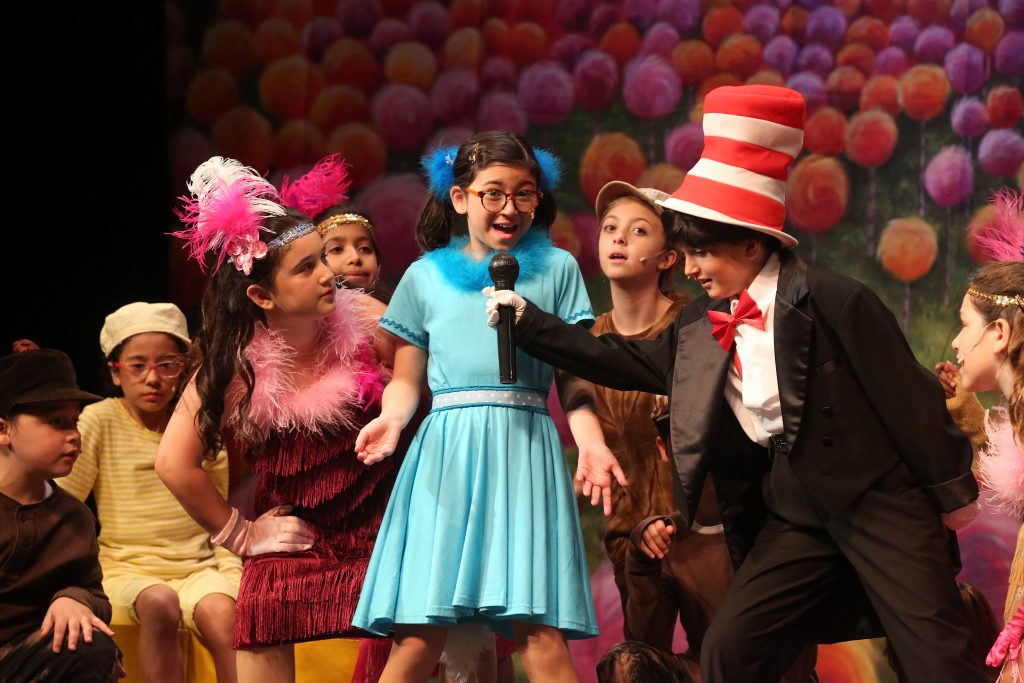 The cast of Seussical